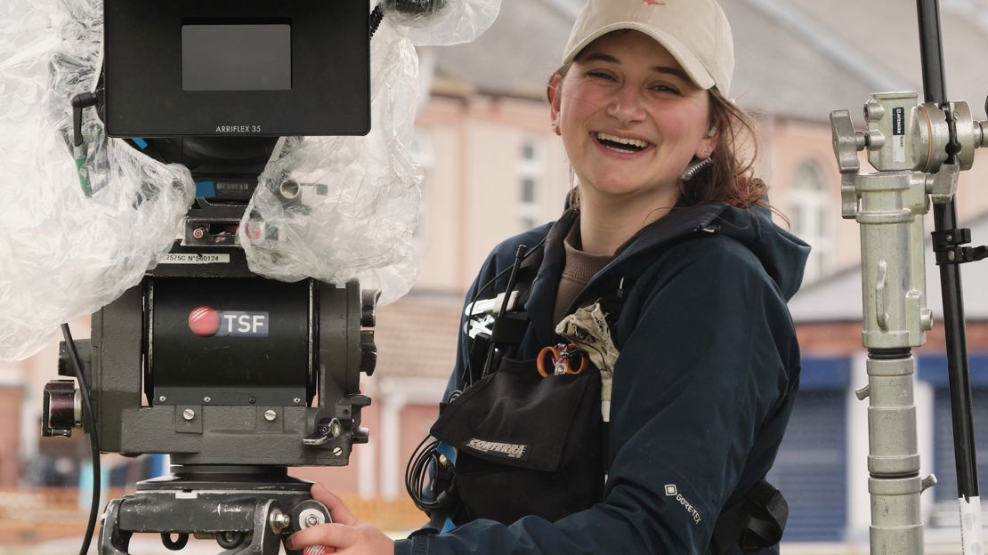 camera operator Florence Gilbert