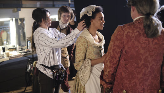 Hair and make-up trainee skills