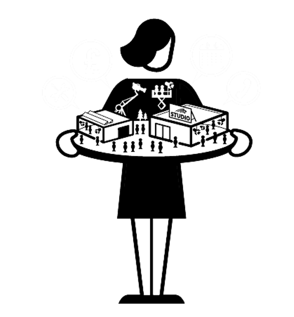 Studio manager illustration