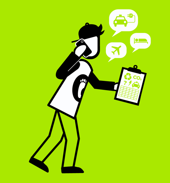 Sustainability assistant  illustration