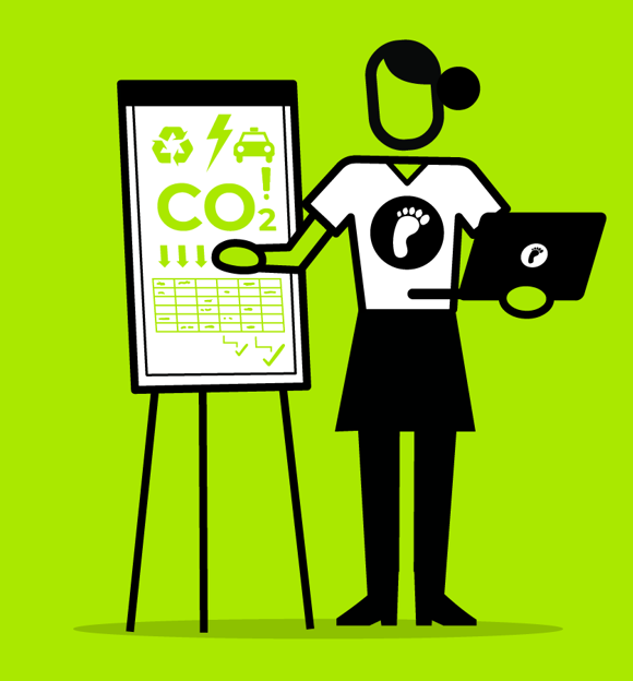 Sustainability manager illustration